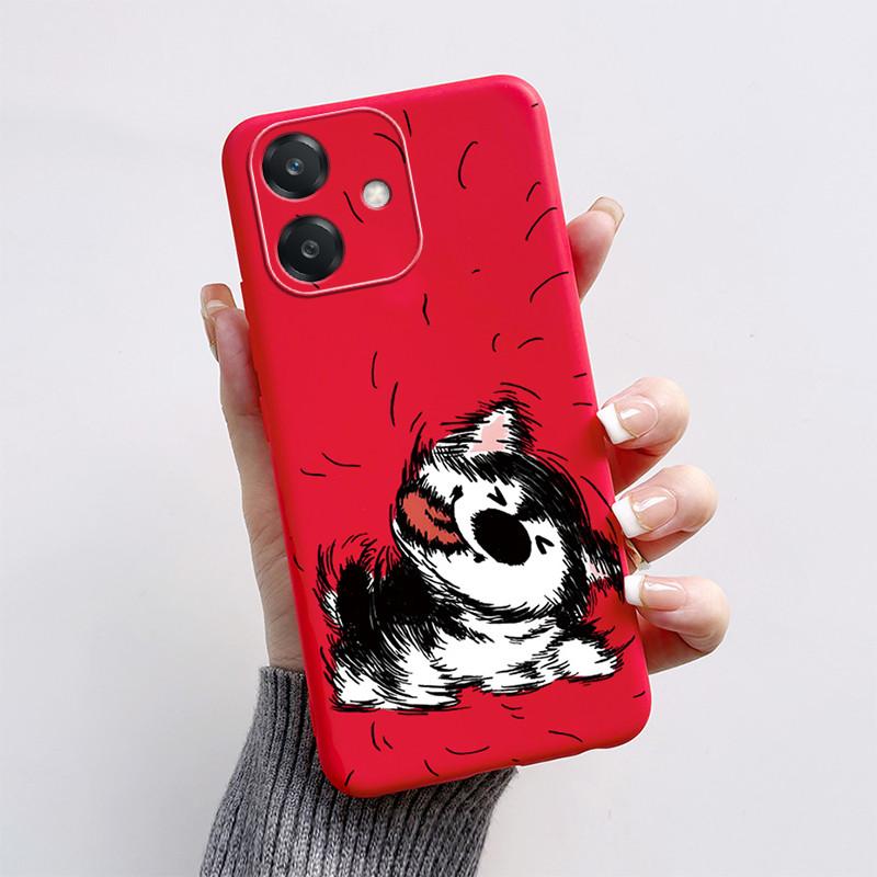 For Oppo A40 Case CPH2669 Cute Cartoon Cat Fox Painted Cover Soft Silicone Phone Case For Oppo A40M A 40 OppoA40 Fundas Bumper