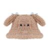 Cute Bunny Lamb Plush Hat for Women Versatile Warm and Cold Proof Fisherman Hat  Autumn and Winter New Ear Protection Basin Hat