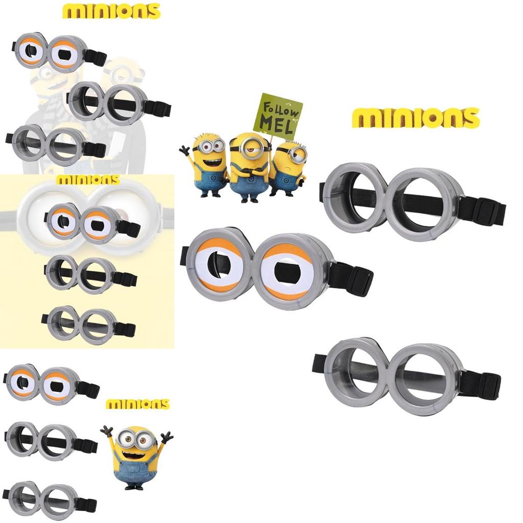 Funny Despicable Me Minion Glasses For Halloween Costume And Party Props