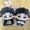 10 cm Anime Re Zero Cosplay Natsuki Subaru Bambola di Peluche Capelli Neri Stampati Natsuki Peluche Ripieno Portachiavi Bambole Collezionare Regalo