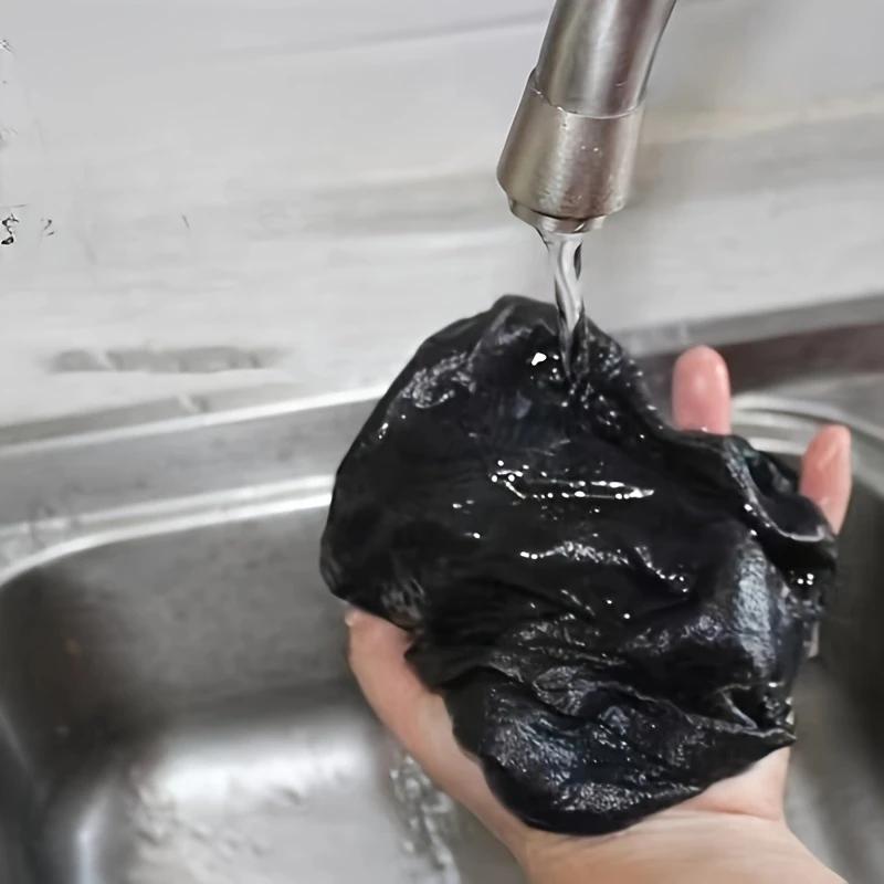 5 Stück magisches Reinigungstuch zum Abwischen des Glases ohne Spuren zu hinterlassen, kein Wasserfleck zum Abwischen des Glases, um das Spiegelartefakt abzuwischen