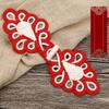 1 Pair Handmade Chinese Frog Closure Buttons Knot Cheongsam Traditional Handcraft Accessories