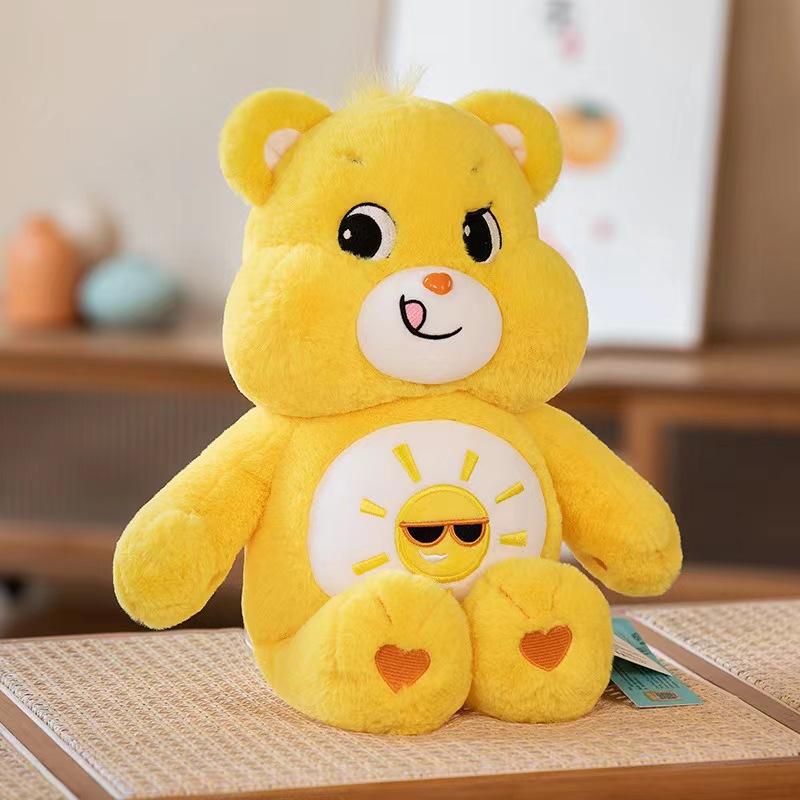 Genuine 33cm Lovely Care Bears Forest Animal Series Plush Home Decor Super Soft Soothing Sleeping Doll Birthday Pillows Gifts