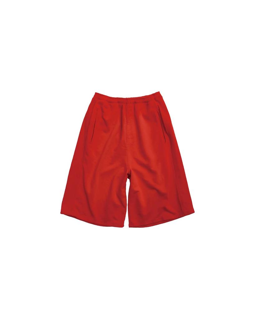 999Hyumeoniti Track Bermuda Sweat Shorts (Red)