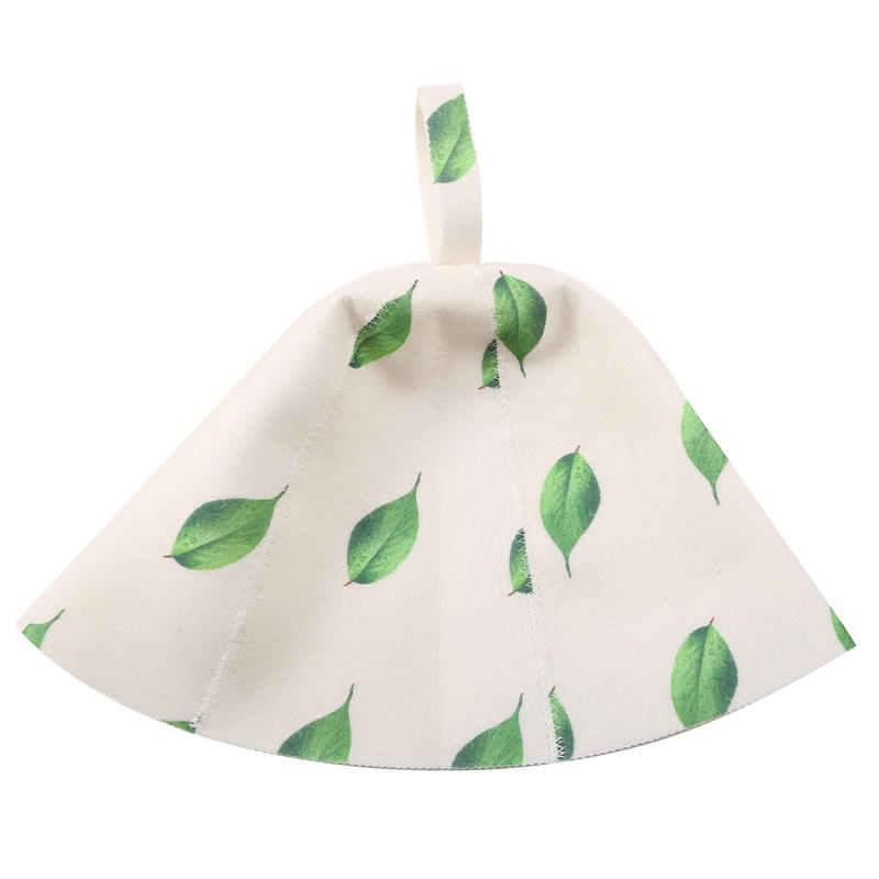 Filz Kopfschutz Bad Hitzeschutz Einheitsgröße Russischer Stil Duschhaube Saunahut Sauna Vaporarium Zubehör Zubehör