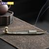 Creative Incense Holder Aromatherapy Ornament Incense Holder Boat Old Men Fishing Japanese Style Incense Stick Burner Home Decor