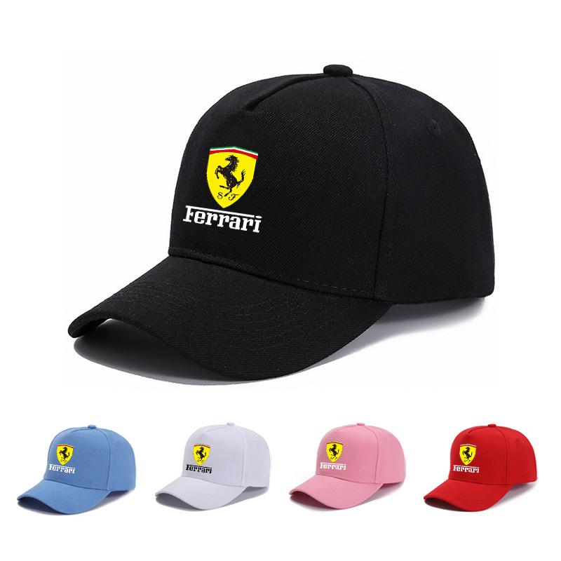 F1 Ferrari Racing Hat Adjustable Baseball Cap Sun Hats Accessories For Ferrari F430 Stradale 458 488 599 612 F12 Charles Leclerc