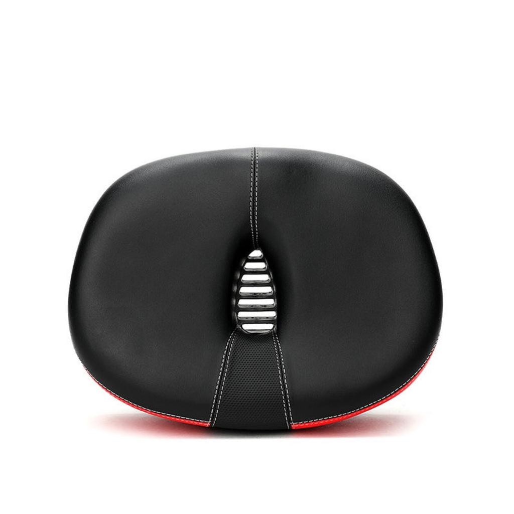 Electric Bicycle Noseless Seat Cushion Super Soft Saddle Thickened Enlarged Shock Absorption Hollow Breathable Seat Accessories Widened Large