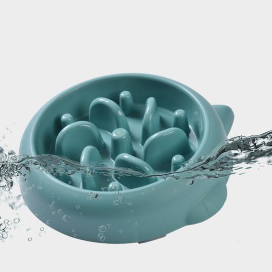 Bol pentru hrănire lentă Dimensiune mare care previne sufocarea Bol pentru hrănire pentru câini anti-alunecare