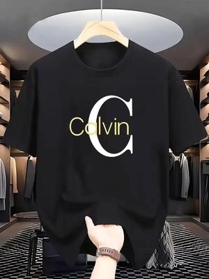 2026 New Trendy Mens Clothing Pure Cotton Casual Fashionable and Sporty High Street Tshirt for Daily Outings