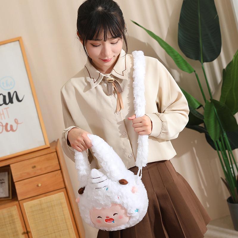 Pleasant Goat Series Plush Toy Doll Cute Cartoon Healing Lazy Pillow Comforting Doll Birthday Gift