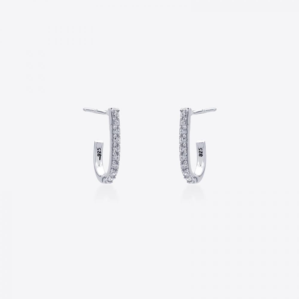 Miss Green Earring Single Curve