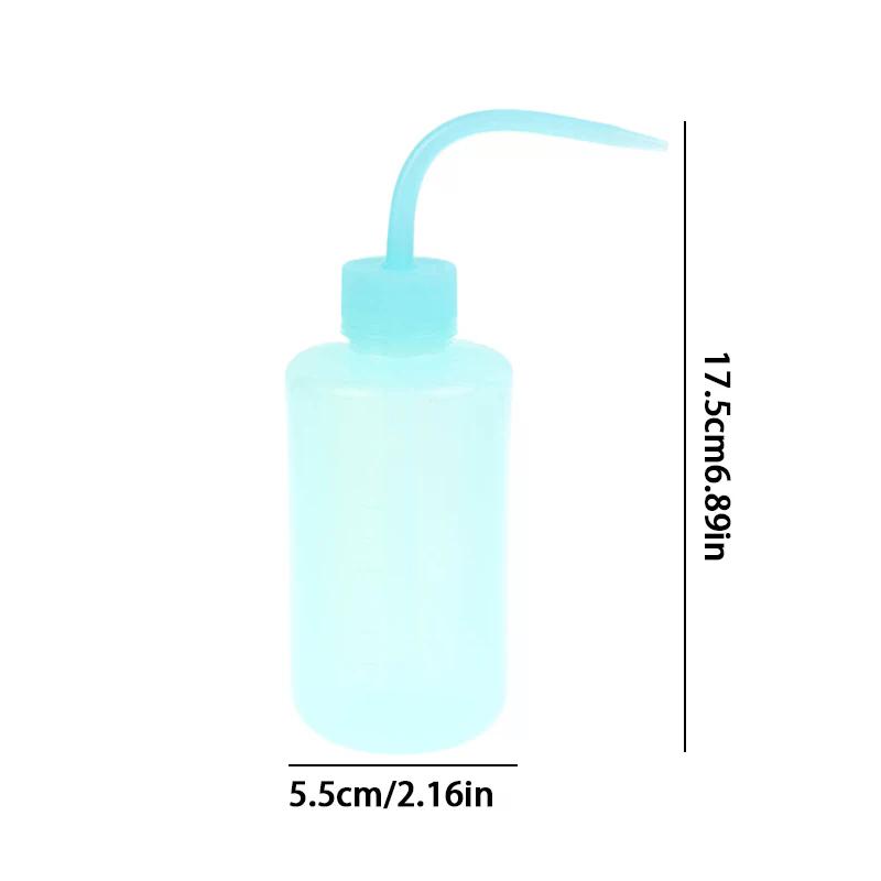 250ML Spray Bottle Plastic Safety Wash Bottles Lab Tattoo Squeeze Bottle Tattoo Accessories Lab Non-Spray Squeeze Bottle