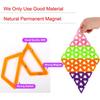 110-184pcs Mini Size Magnetic Constructor Designer Set Magnetic Building Blocks Magnet Bircks Educational Toys For Children Gift