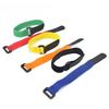 5/10 Peças Tiras de Fixação Reutilizáveis com Velcro Nylon Abraçadeiras Organizador Fixador Ajustável Tiras de Fixação de Cabos Gerenciamento de Cabos