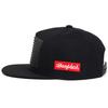 Unisex Square Rubber Top Embroidery Hip-hop Hats Spring and Autumn Outdoor Adjustable Casual Baseball Caps Sunscreen Hat