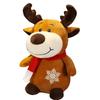 Christmas Santa Elk Snowman Dolls Soft Pillow Christmas Gift Bedroom Home Decor