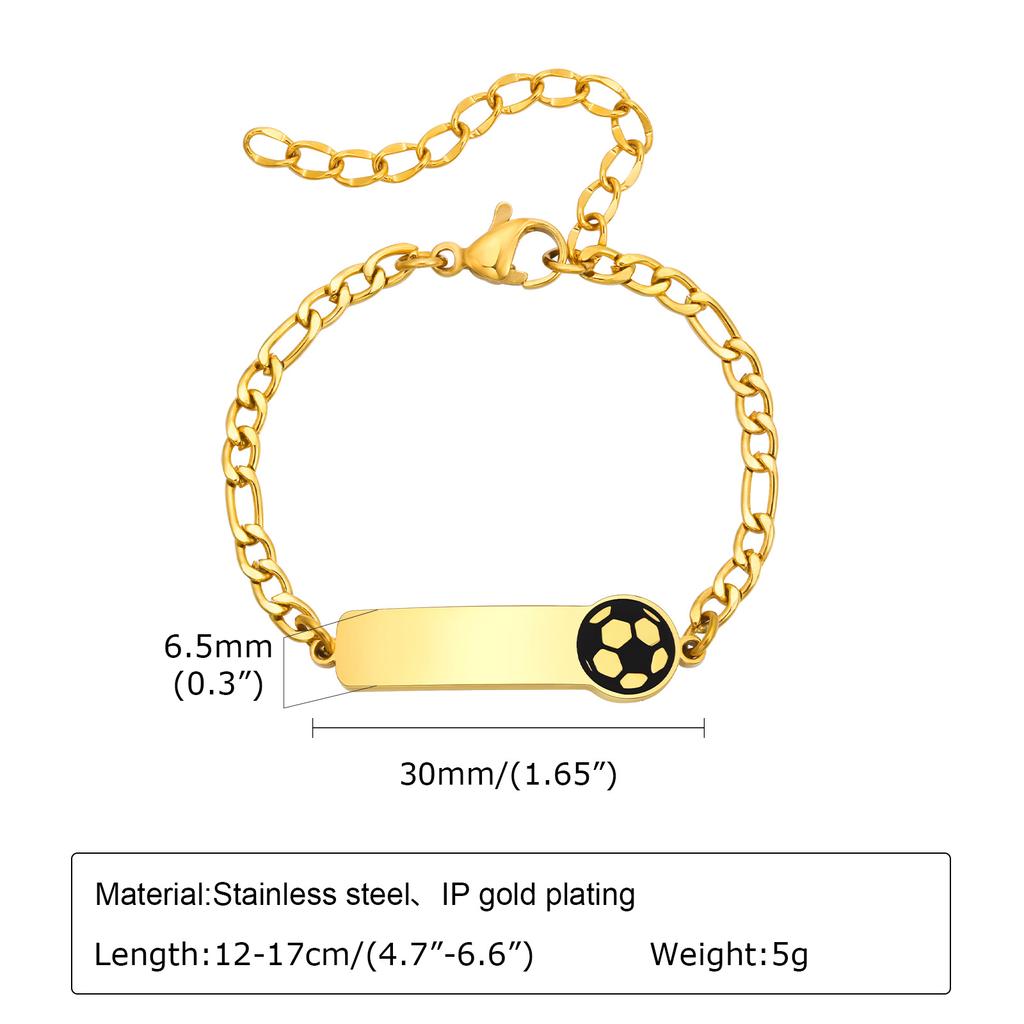 Name Free Customized Bracelet for Baby,Cute Birthday Anniversary Personalized Info Customization Bracelets,Link Chain Bracelet