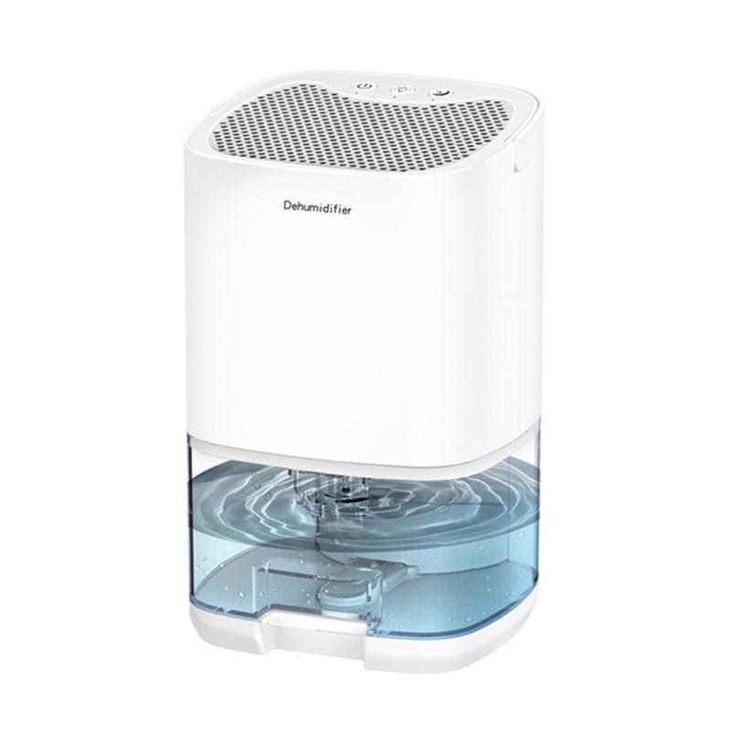 Quiet Small Dehumidifier Portable Air Dryer Home Dehumidifier Moisture Absorbers Suitable for Bedrooms and Studies