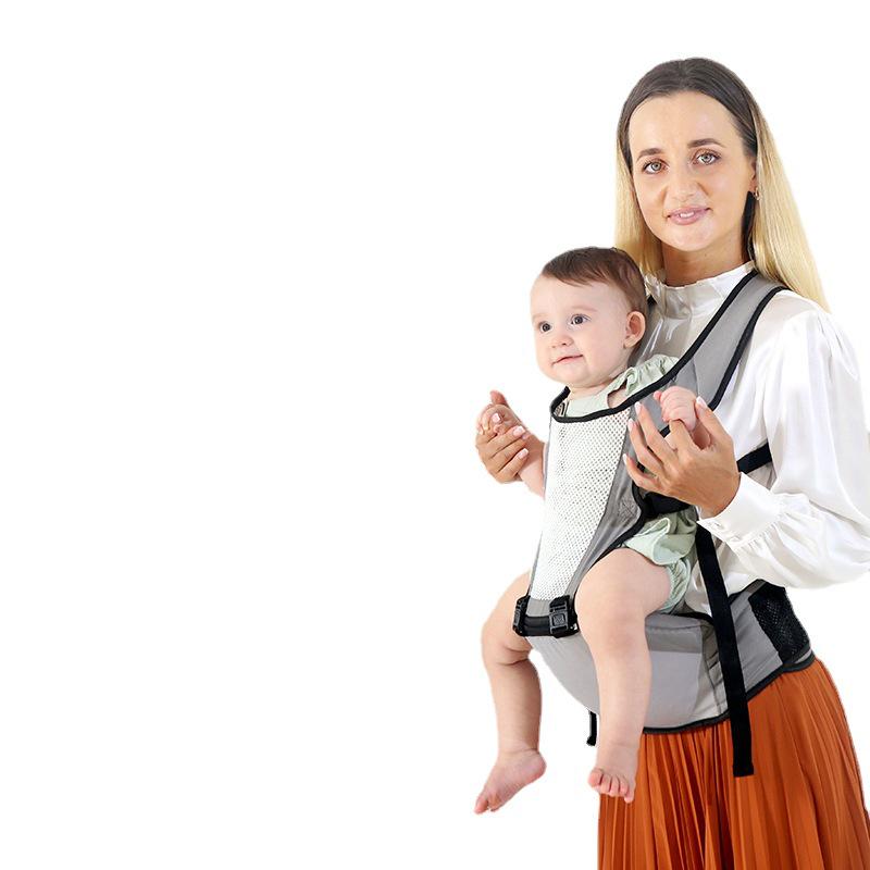 CPC Certified Multifunctional Baby Waist Stool and Child Carrier for Front and Back Carrying
