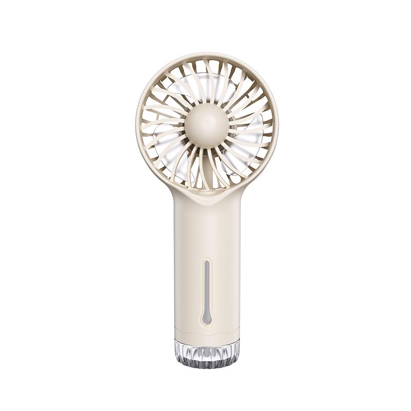 

Spray Handheld Fan USB Portable Mini Fan Silent Charging Fan Outdoor Spray Fan світло-жовтого кольору