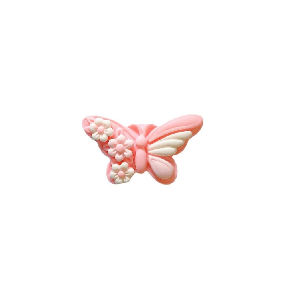 10 Large Butterfly Shaped Resin Flat Back Kabochin Scrapbook  DIY Decorative Accessories Hairpin Decoration