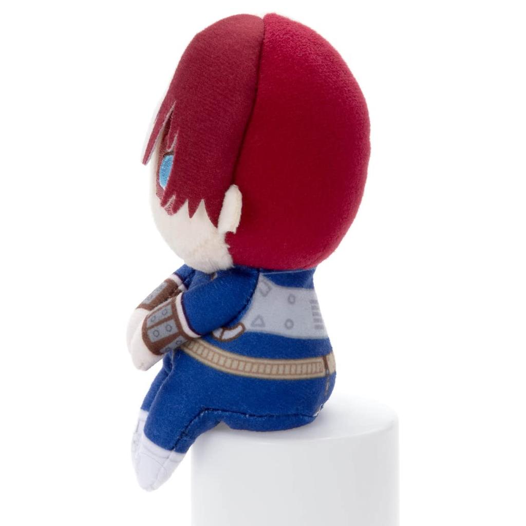 My Hero Academia Chokkori-san Todoroki Shoto Plush Toy, Approximately 13cm Tall