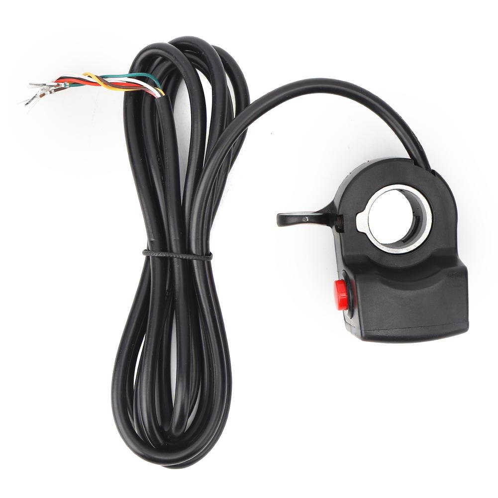 Elektroroller 48V Säure Elektrische Mengenanzeige EBike Daumengas Lenkergriff mit Scheinwerferknopf