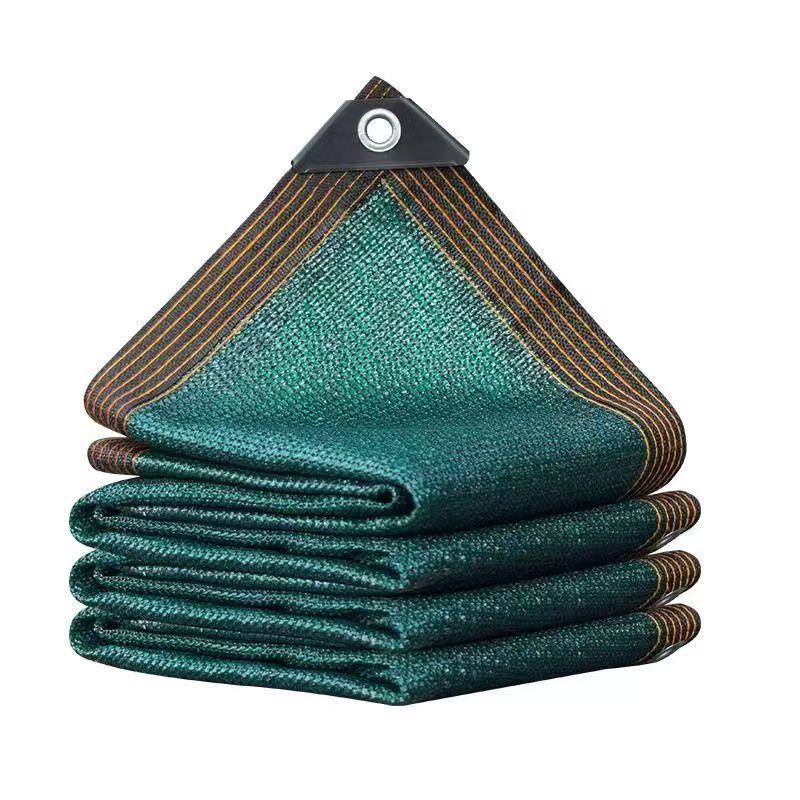 Beige Encrypted Sunscreen Shade Net for Courtyards and Balconies