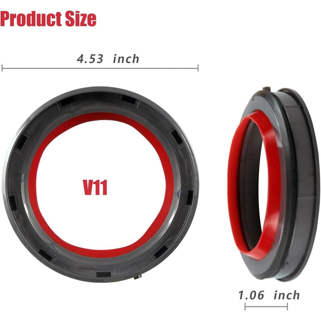 Dust Bin Bucket Sealing Ring Replacement for Dyson V11 V15 SV14 SV15 SV22 Vacuum Cleaner Accessories Assembly