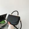 Trendy Street Style Saddle Bag For Women Fashionable 2023 Summer Pu Handbag