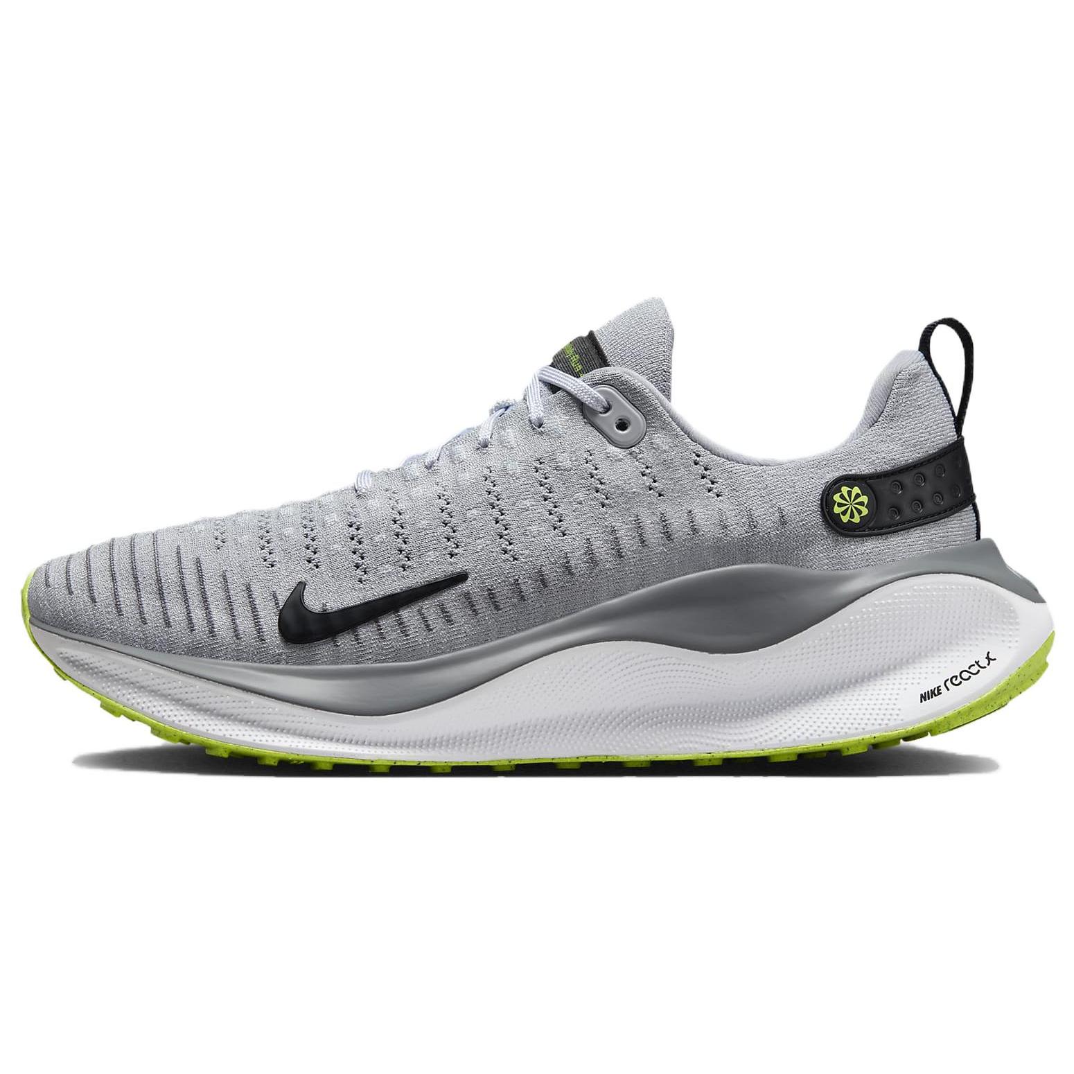 Nike ReactX Infinity Run 4 Серый Волк Лайм DR2665-002 42