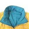 Columbia Reversible Padded Blouson Outerwear Men L Beige Yellow and Turquoise Blue Outdoor(USED)