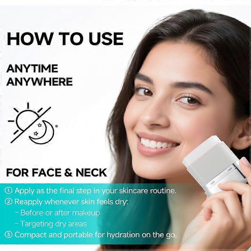 PDRN Essence Stick Balm, PDRN Collagen Multi Wrinkle Stick, All-in-One Eye & Neck Treatment, Glow Makeup Base & Face Treatment Balm, Plumping