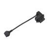 OBD24P Female To 16P Male Adapter Cable Link Wire For Automotive Diagnostic Tools With Stable Signal Transmission