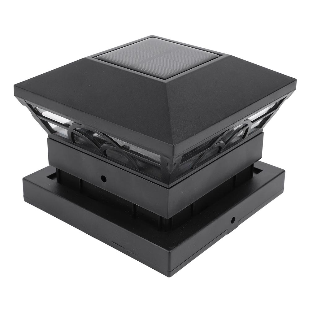 Solar Post Cap Light Outdoor Solar Powered IP65 Water Proof for Fence Garden Deck Patio