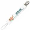 Planetee Attache Tétine Pour Prénom ALBANE Yeux De Biche Comme Maman | Attache Sucette Cadeau Naissance