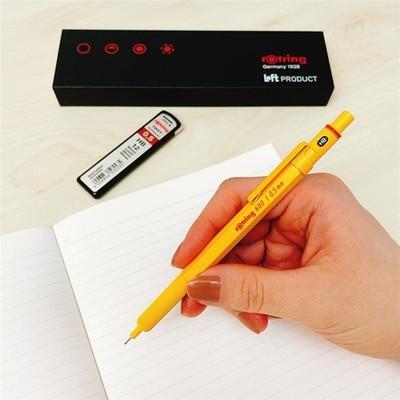 Rotring 600 Mechanical Pencil 0.5mm Yellow Loft Limited w/ HB Lead Japan