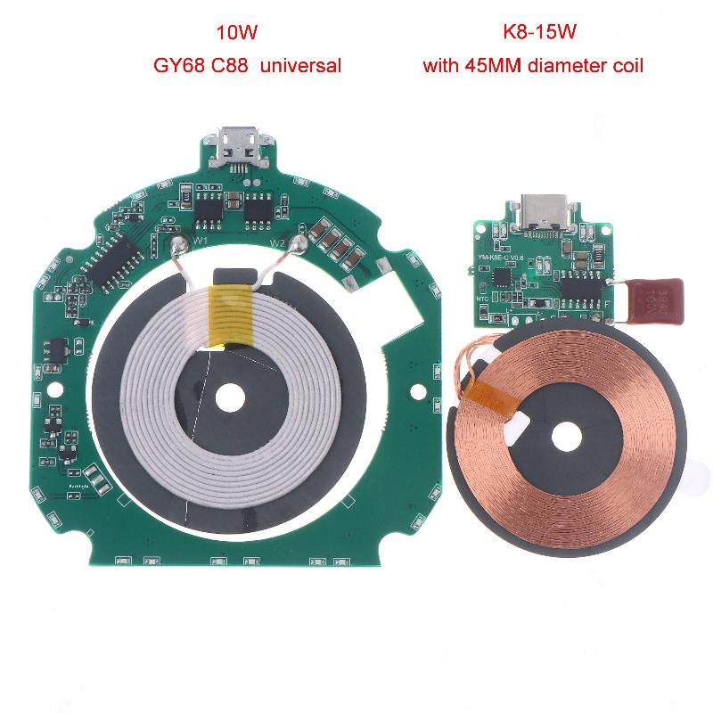 10W/15W Wireless Charger Transmitter Module Wireless Charging Receiving Pcba Board Power Supply Coil