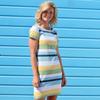 Lazy Jacks Womens/Ladies Striped T-Shirt Dress