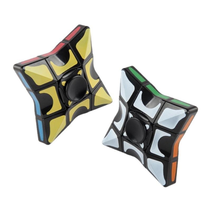 Fingertip Gyro Special-shaped Rubik's Cube Smooth Rotation First-order Decompression Rubik's Cube Vent Decompression Rubik's Cube Toy