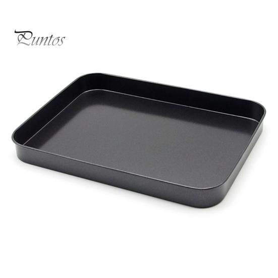 Baking Oven Pan Stylish Non-stick High Carbon Steel Rectangular Bread Bakeware Tray for Pies Cakes Loaf