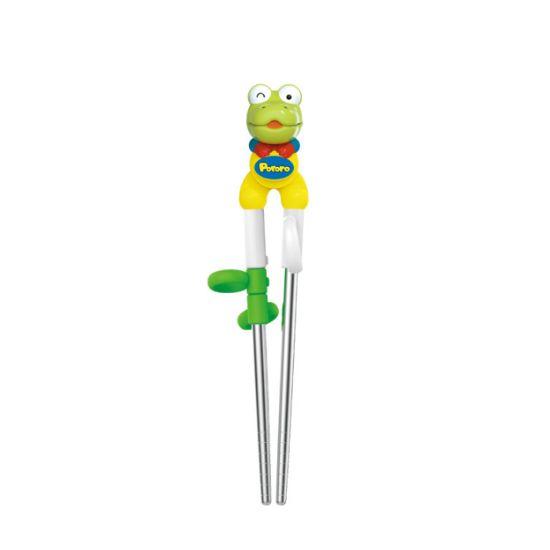 EDISON Pororo Step 1 Stainless Steel Training Chopsticks - Right-Handed