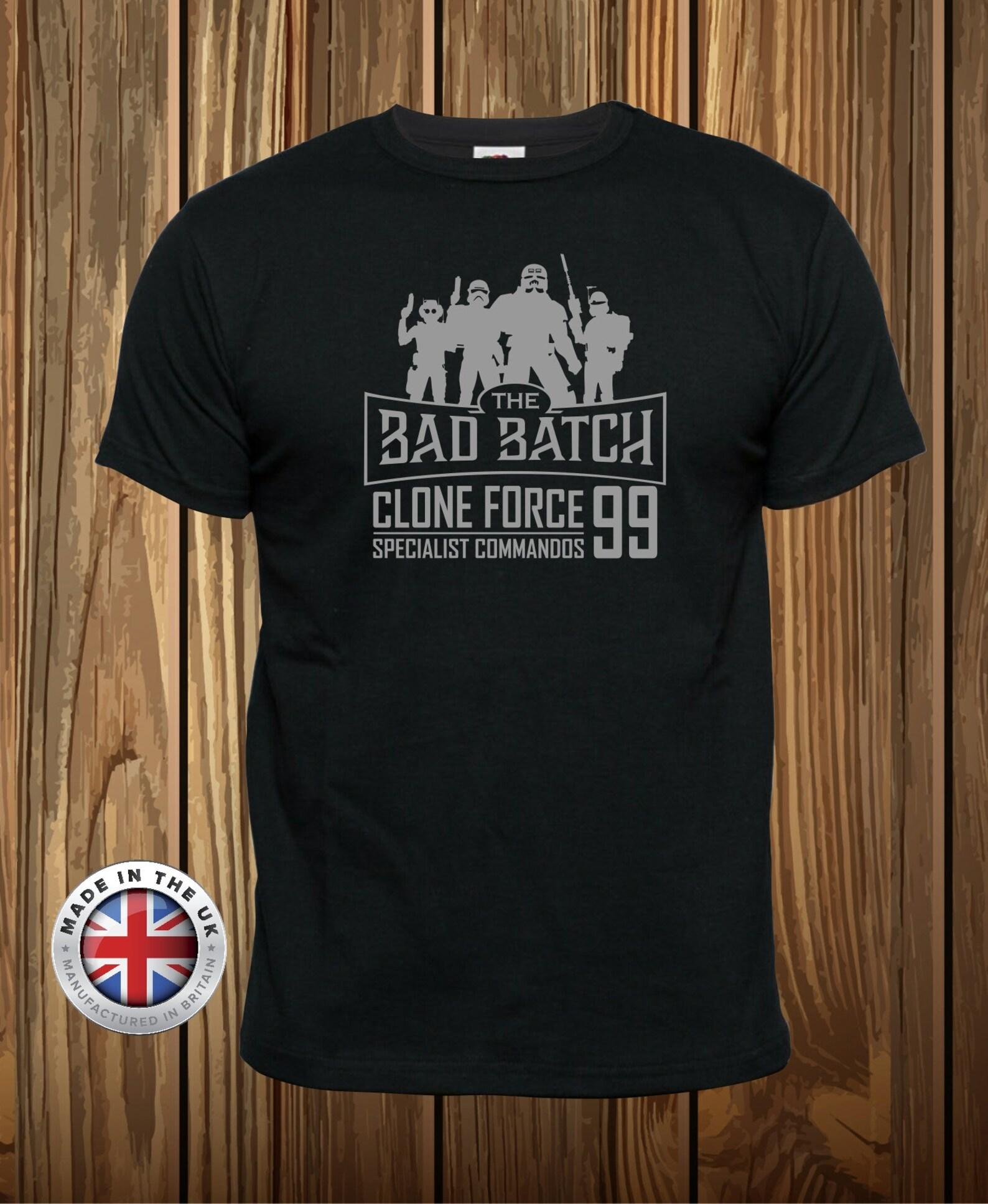Clone Force 99 T-Shirt: Star Wars Bad Batch Graphic Tee 3XL