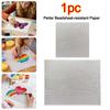 35*25cm Perler Beads Baking Cloth Transparent DIY Accessories Perler Beadsheat-resistant Paper Handmade Heat Press Paper