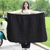 Leg Apron Thermal Blanket Motorcycle Leg Warmers Winter Cover Knee Pads Plush Thicken Waterproof Windshield Prevent Cold Quilt