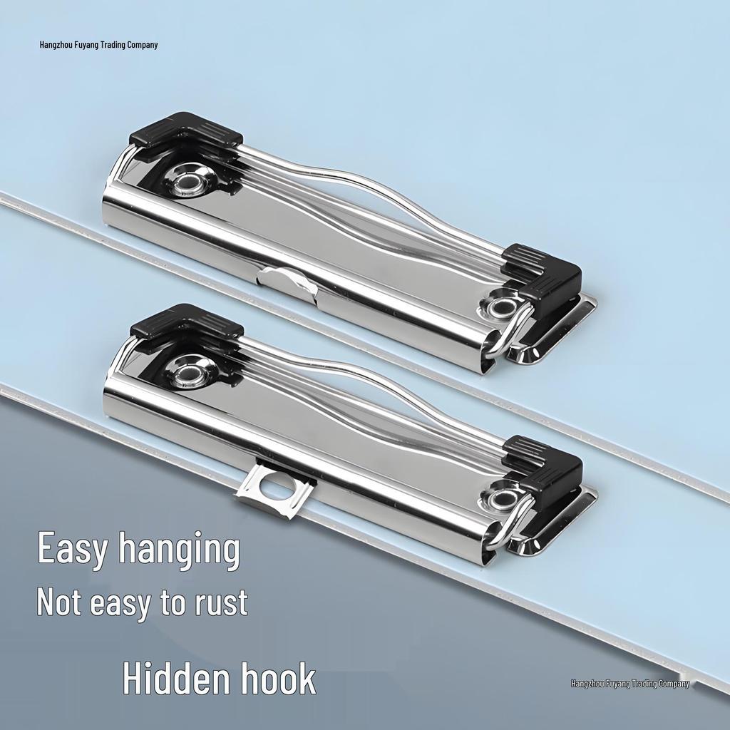 Hardboard Clipboard with Writing Pad and Paper Clip for Office Supplies