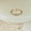 Anillo de Camelia con Pedrería Retro - Joyería de Moda para Mujer para el Dedo Índice con Forma de Flor de Rosa
