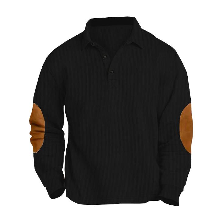 New Versatile Daily Business Spring And Autumn Men'S Men'S Standing Collar Long Sleeved Casual Outdoor Hoodie Jacquard Knitted Sweater