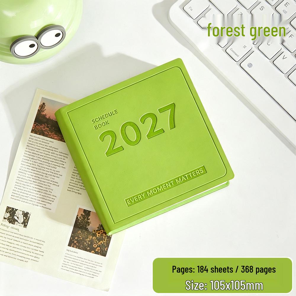 Agenda Tascabile 2026 e Blocco Appunti Rettangolare